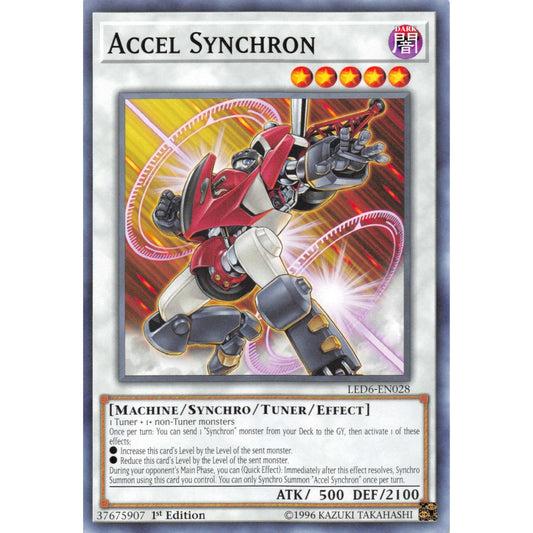 Image for Accel Synchron (LED6-EN028) (LED6) - YuGiOh