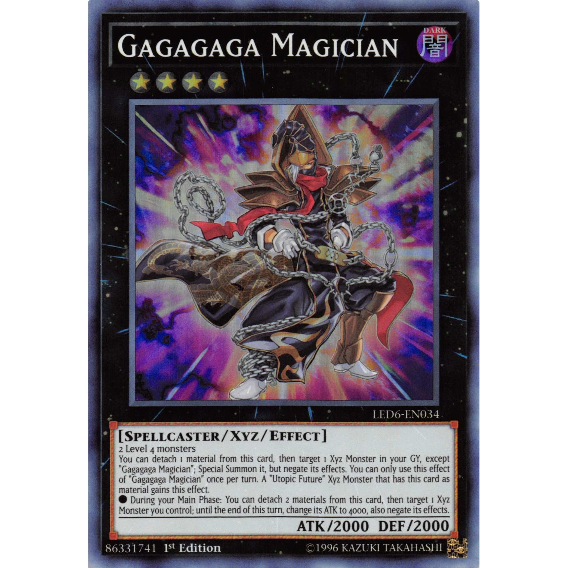 Image for Gagagaga Magician (LED6-EN034) (LED6) - YuGiOh