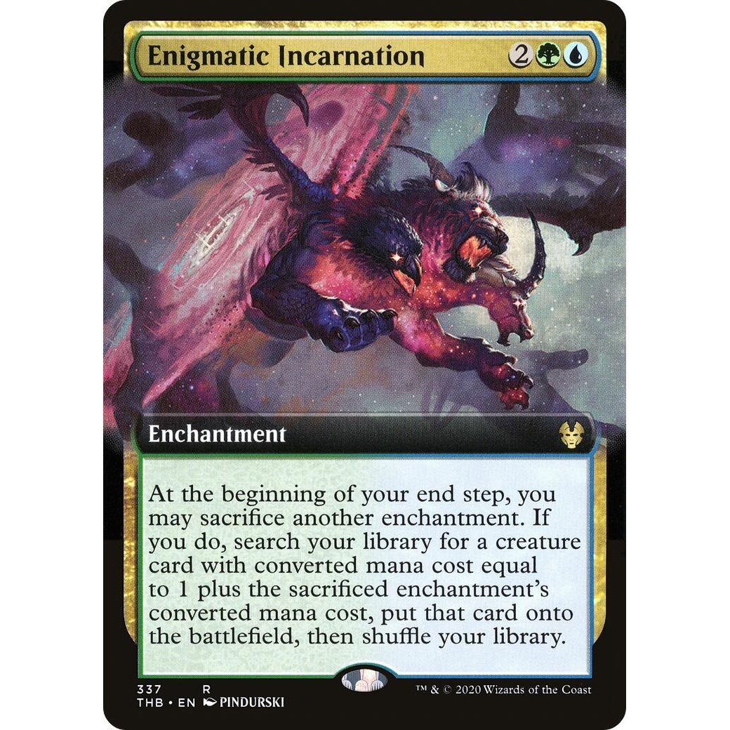 Image for Enigmatic Incarnation (Extended Art) (337) (THB) - Magic: The Gathering