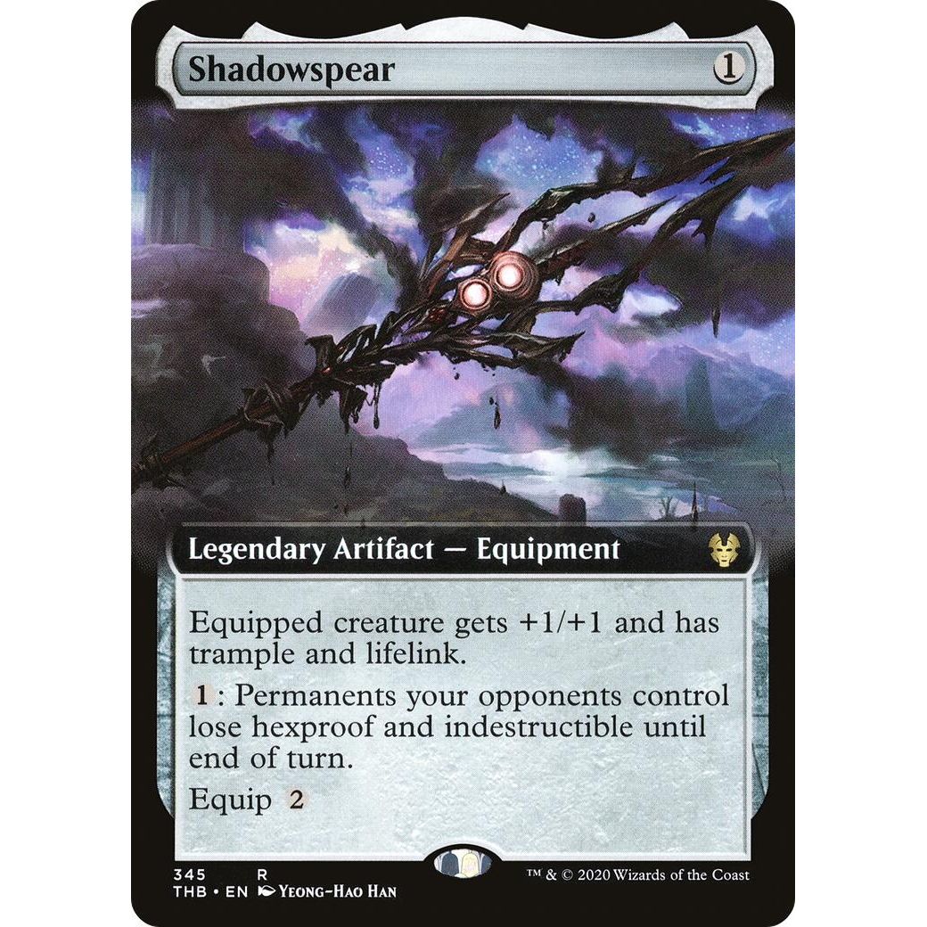 Image for Shadowspear (Extended Art) (345) (THB) - Magic: The Gathering
