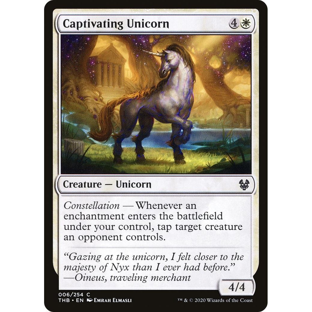 Image for Captivating Unicorn (6) (THB) - Magic: The Gathering