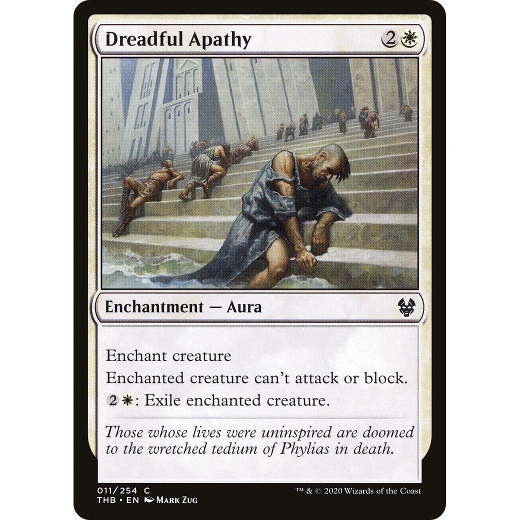 Image for Dreadful Apathy (11) (THB) - Magic: The Gathering