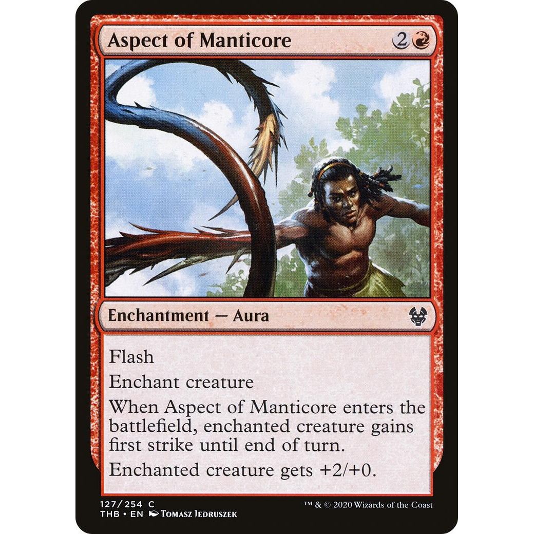 Image for Aspect of Manticore (127) (THB) - Magic: The Gathering