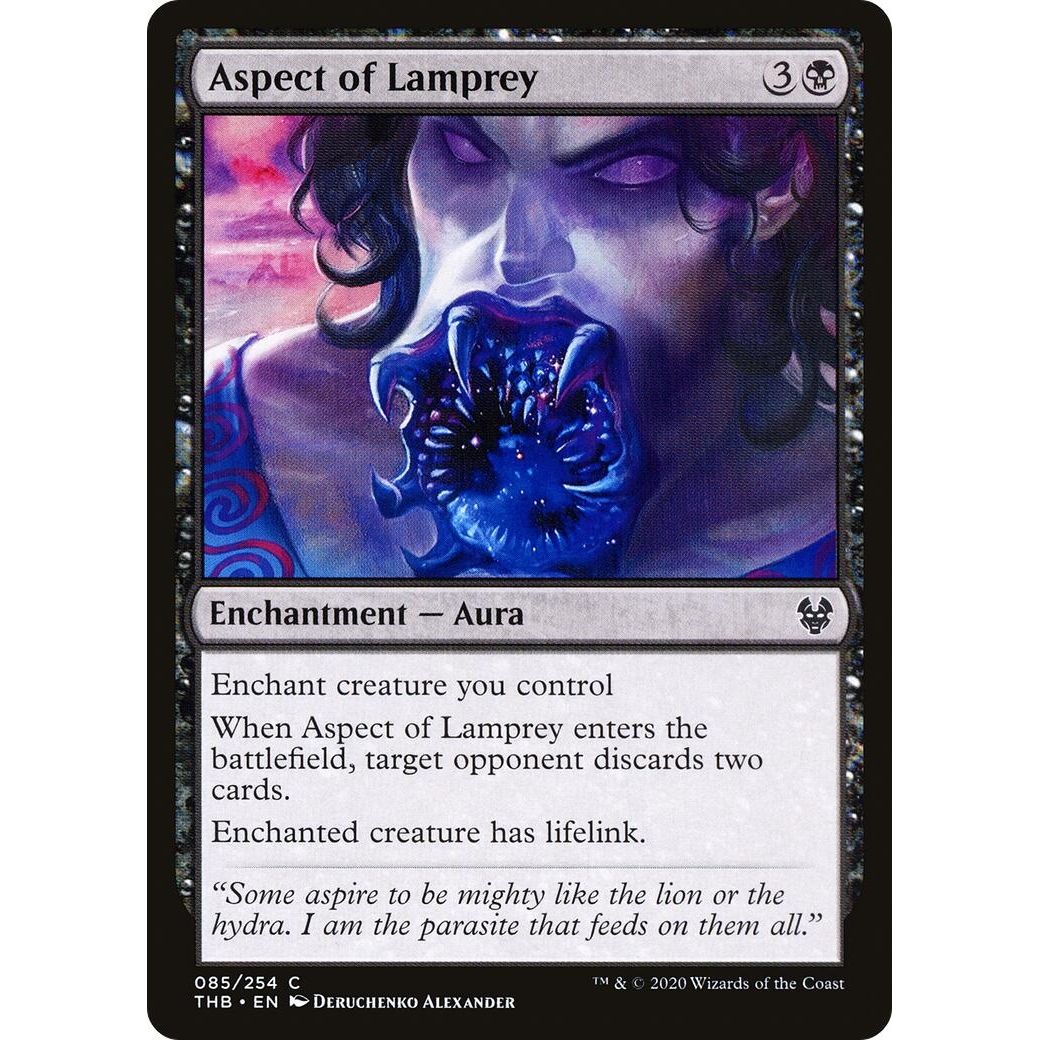 Image for Aspect of Lamprey (85) (THB) - Magic: The Gathering