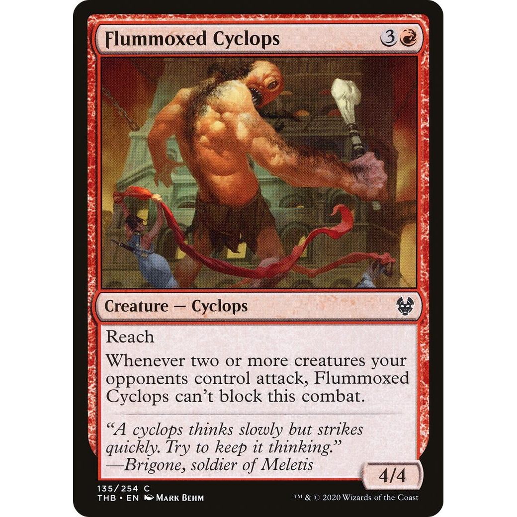 Image for Flummoxed Cyclops (135) (THB) - Magic: The Gathering