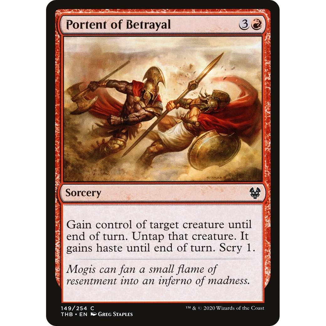 Image for Portent of Betrayal (149) (THB) - Magic: The Gathering