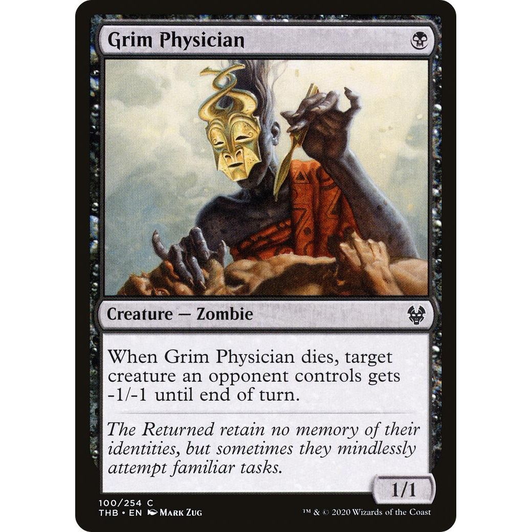 Image for Grim Physician (100) (THB) - Magic: The Gathering