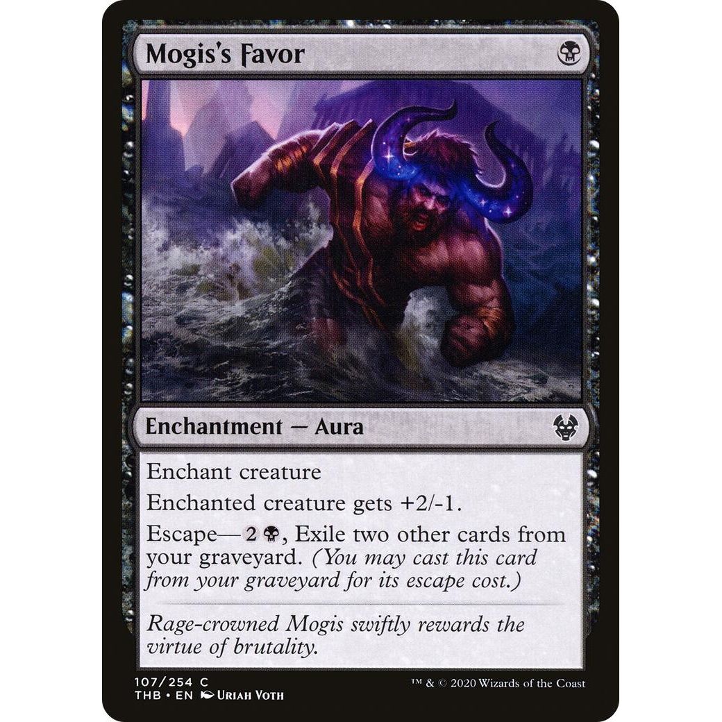Image for Mogis's Favor (107) (THB) - Magic: The Gathering