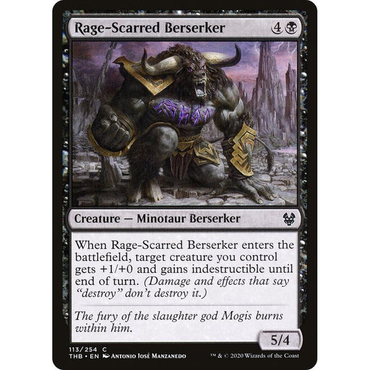 Image for Rage-Scarred Berserker (113) (THB) - Magic: The Gathering