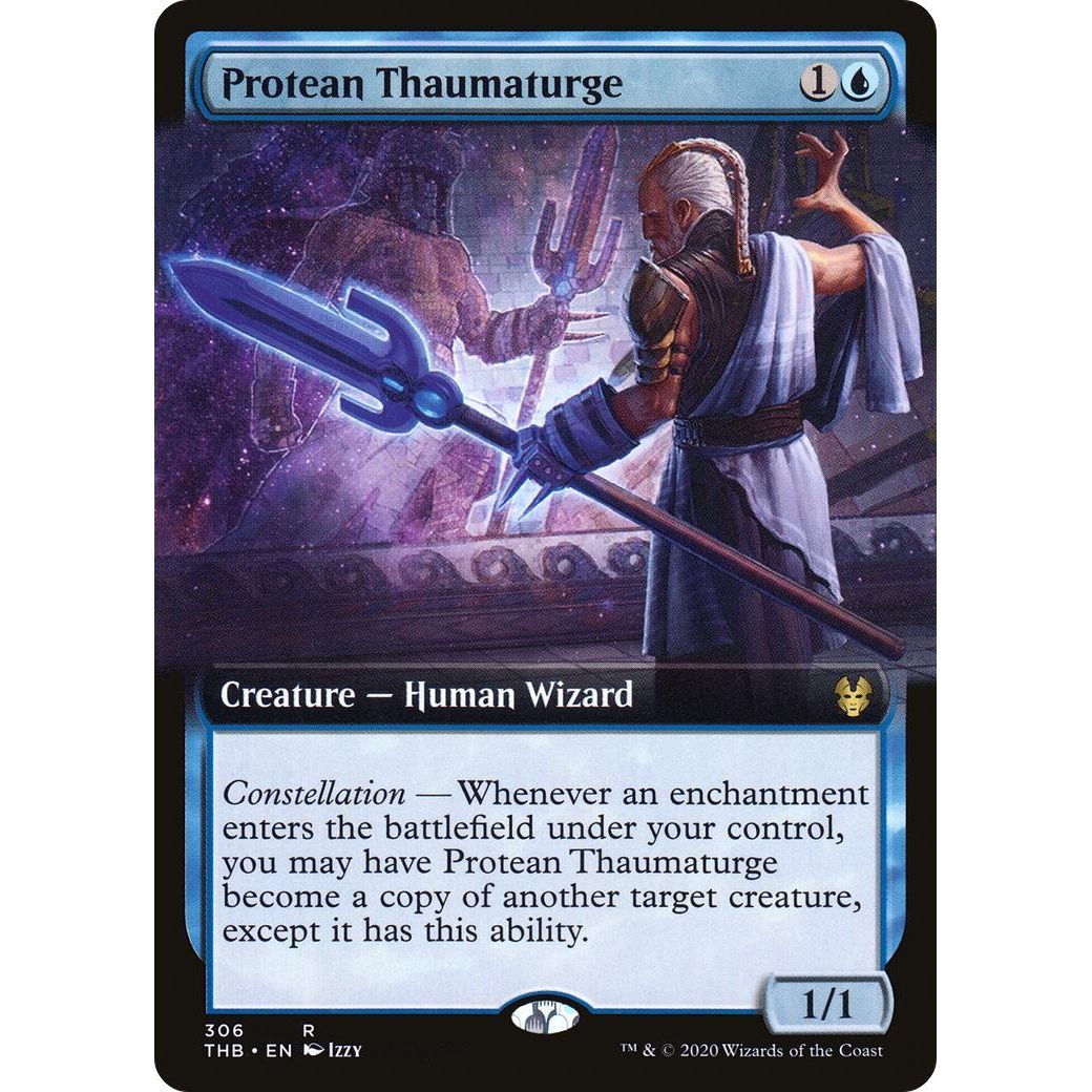 Image for Protean Thaumaturge (Extended Art) (306) (THB) - Magic: The Gathering