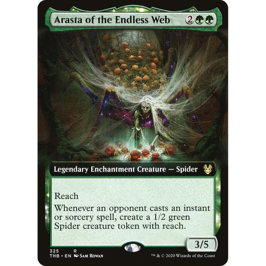 Image for Arasta of the Endless Web (Extended Art) (325) (THB) - Magic: The Gathering