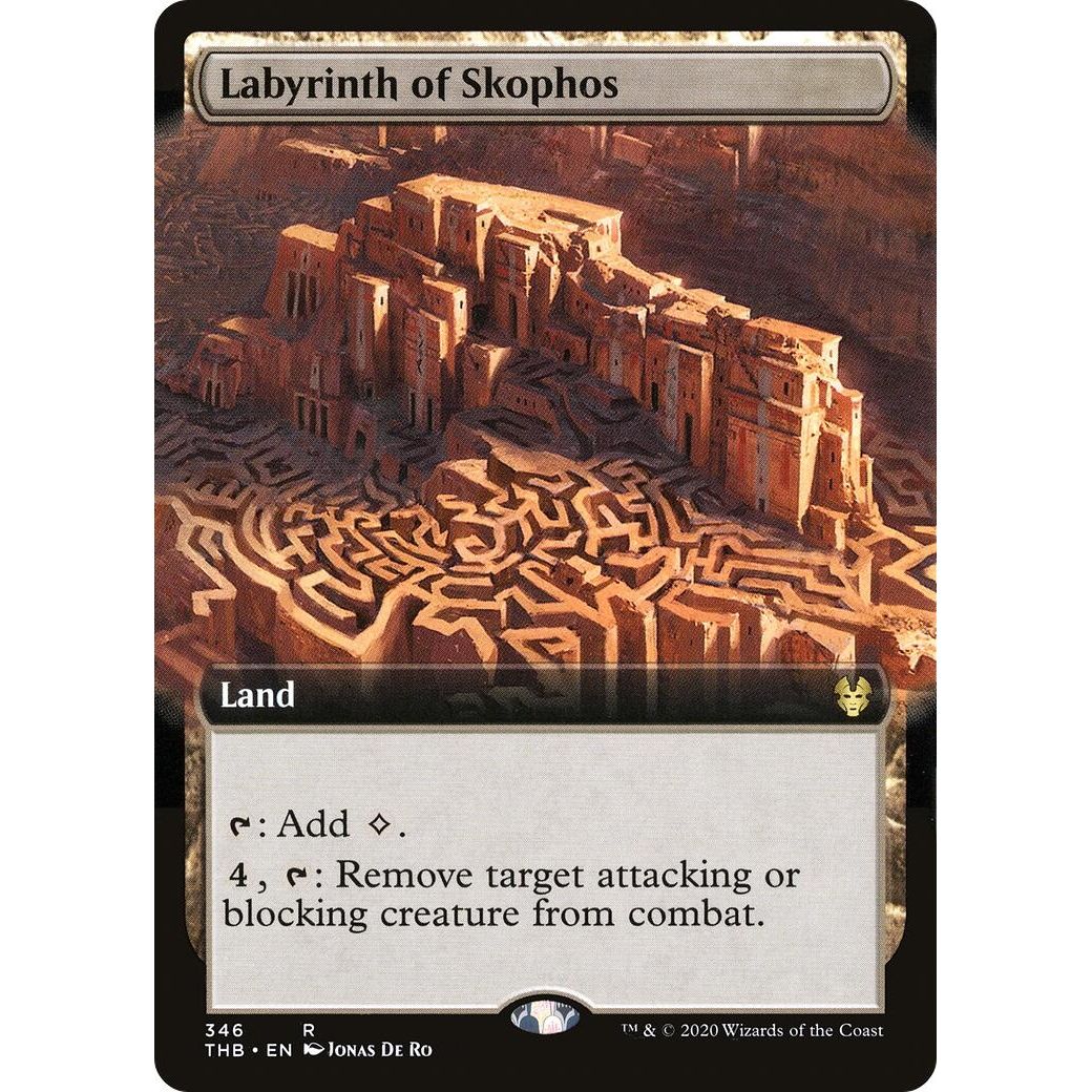 Image for Labyrinth of Skophos (Extended Art) (346) (THB) - Magic: The Gathering