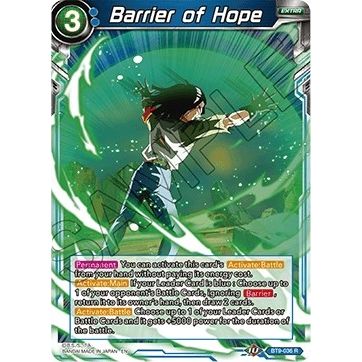Image for Barrier of Hope (BT9-036) (DBS-B09) - Dragon Ball Super: Masters