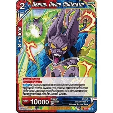 Image for Beerus, Divine Obliterator (BT9-107) (DBS-B09) - Dragon Ball Super: Masters