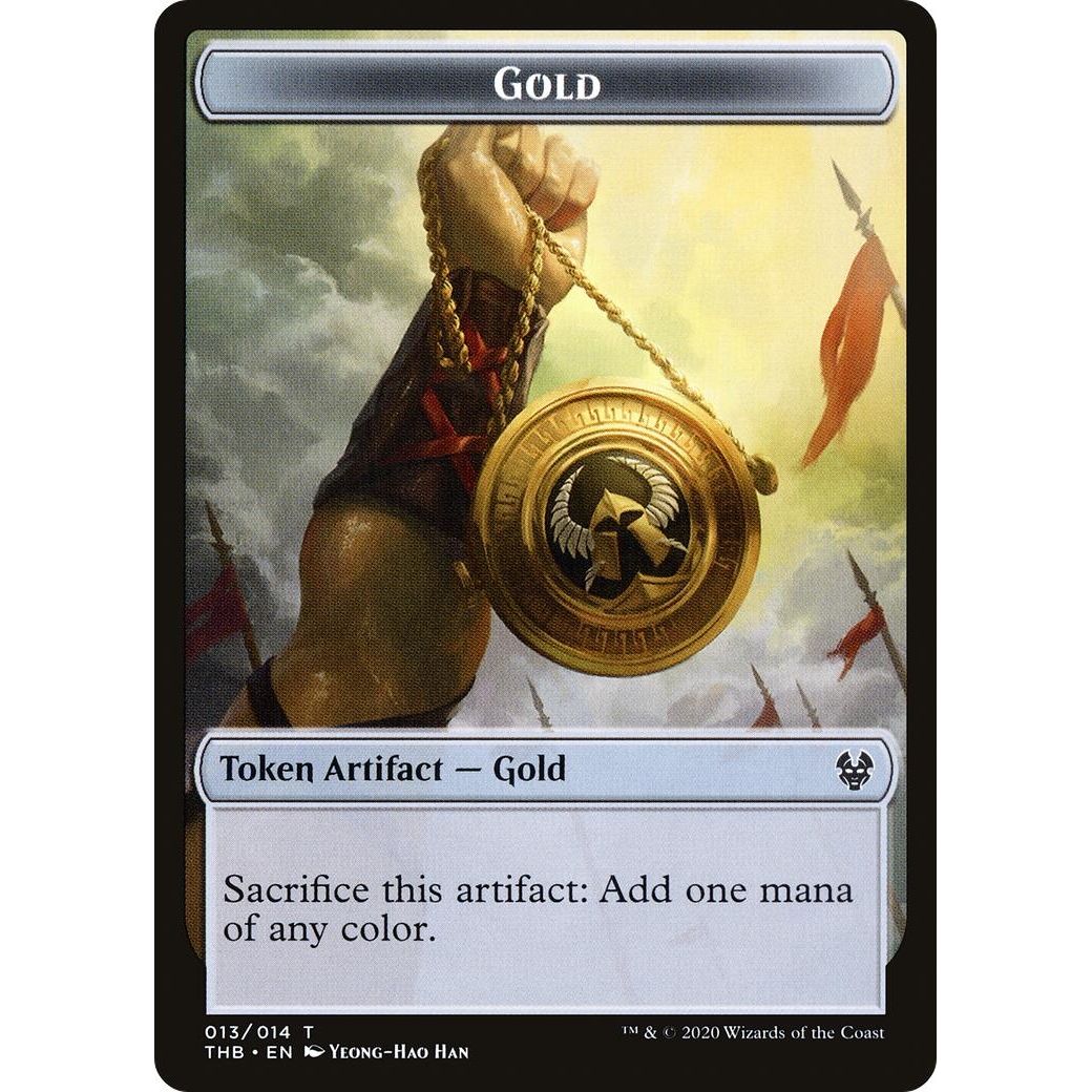 Image for Gold Token (13) (THB) - Magic: The Gathering