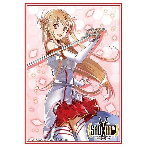 Image for Bushiroad Sleeve Collection HG Vol.2279: Sword Art Online 10th Anniversary Key Visual - Asuna SAO (60-Pack) - Card Sleeves