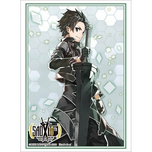 Image for Bushiroad Sleeve Collection HG Vol.2282: Sword Art Online 10th Anniversary Key Visual - Kirito ALO (60-Pack) - Card Sleeves