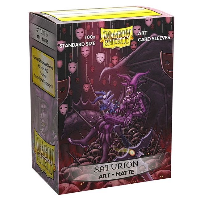 Image for Dragon Shield Limited Edition Matte Art Sleeves - Saturion: Portrait (100-Pack) - Card Sleeves