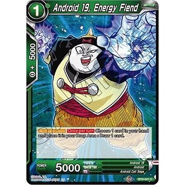 Image for Android 19, Energy Fiend (BT9-041) (DBS-B09) - Dragon Ball Super: Masters