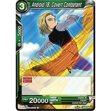 Image for Android 18, Covert Combatant (BT9-042) (DBS-B09) - Dragon Ball Super: Masters
