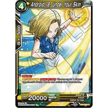 Image for Android 18, Under Your Skin (BT9-055) (DBS-B09) - Dragon Ball Super: Masters