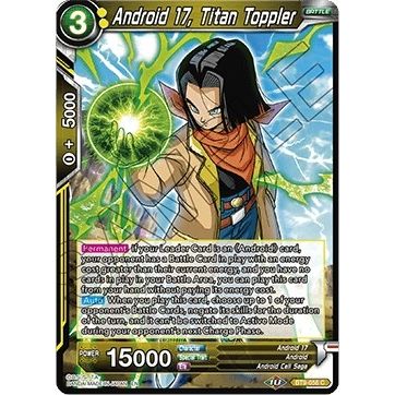 Image for Android 17, Titan Toppler (BT9-056) (DBS-B09) - Dragon Ball Super: Masters