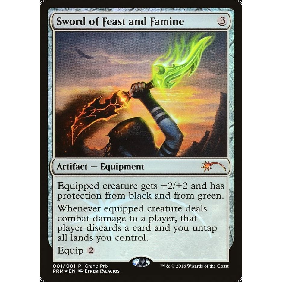 Image for Sword of Feast and Famine (1) (GPP) - Magic: The Gathering