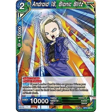 Image for Android 18, Bionic Blitz (BT9-099) (DBS-B09) - Dragon Ball Super: Masters