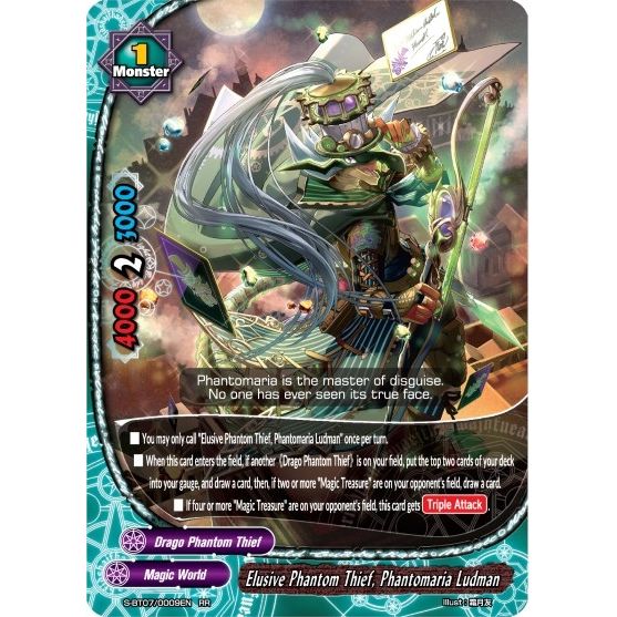 Image for Elusive Phantom Thief, Phantomaria Ludman (S-BT07/0009EN) (S-BT07) - Future Card BuddyFight