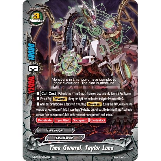 Image for Time General, Teylor Luna (S-BT07/0016EN) (S-BT07) - Future Card BuddyFight