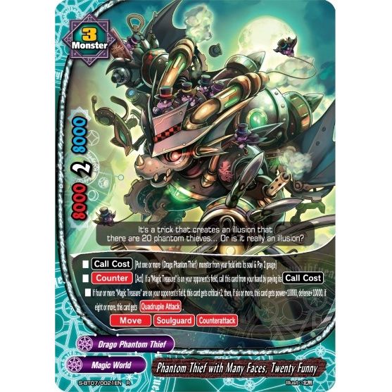 Image for Phantom Thief with Many Faces, Twenty Funny (S-BT07/0021EN) (S-BT07) - Future Card BuddyFight
