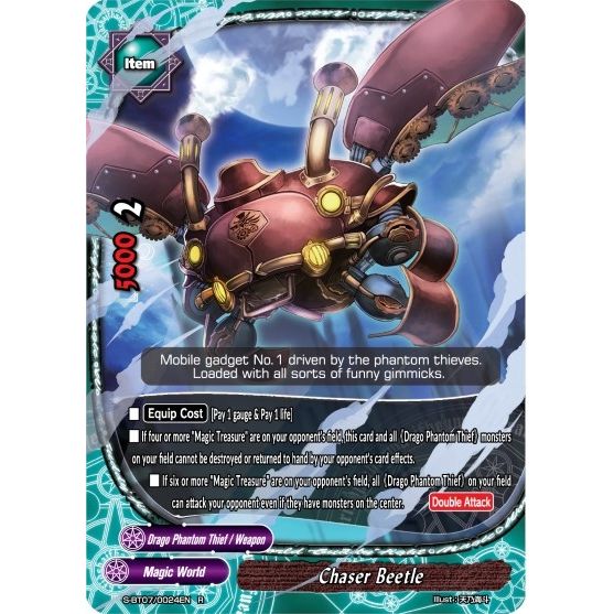 Image for Chaser Beetle (S-BT07/0024EN) (S-BT07) - Future Card BuddyFight