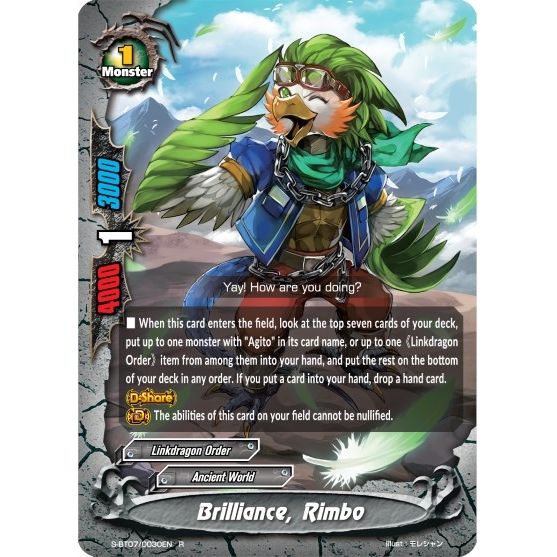 Image for Brilliance, Rimbo (S-BT07/0030EN) (S-BT07) - Future Card BuddyFight