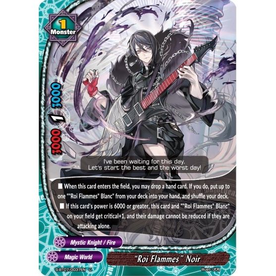 Image for “Roi Flammes” Noir (S-BT07/0037EN) (S-BT07) - Future Card BuddyFight