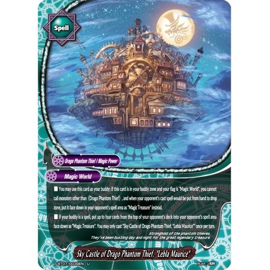 Image for Sky Castle of Drago Phantom Thief, "Lebla Maurice" (S-BT07/0039EN) (S-BT07) - Future Card BuddyFight