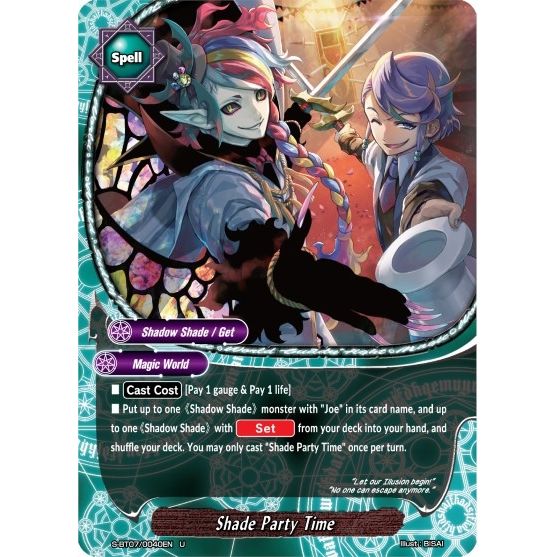 Image for Shade Party Time (S-BT07/0040EN) (S-BT07) - Future Card BuddyFight