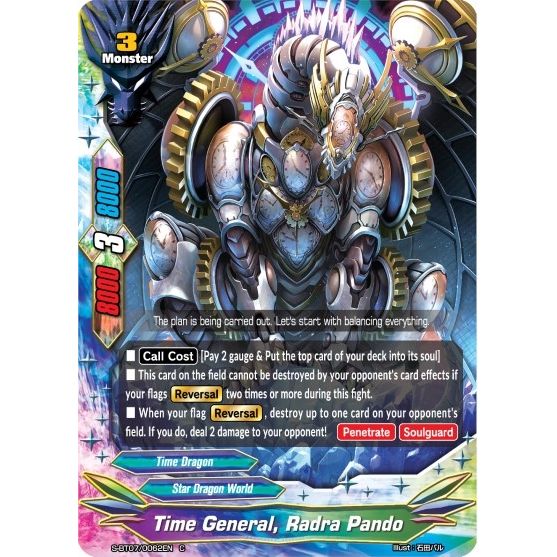 Image for Time General, Radra Pando (S-BT07/0062EN) (S-BT07) - Future Card BuddyFight