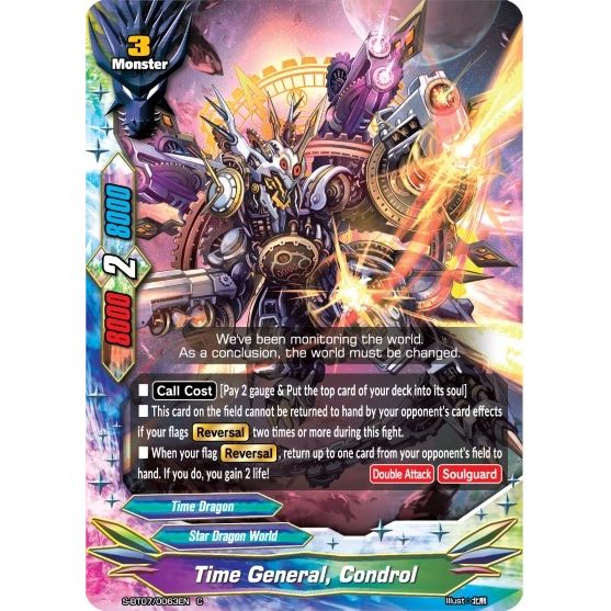 Image for Time General, Condrol (S-BT07/0063EN) (S-BT07) - Future Card BuddyFight