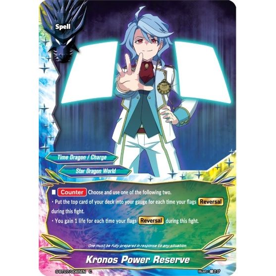 Image for Kronos Power Reserve (S-BT07/0065EN) (S-BT07) - Future Card BuddyFight