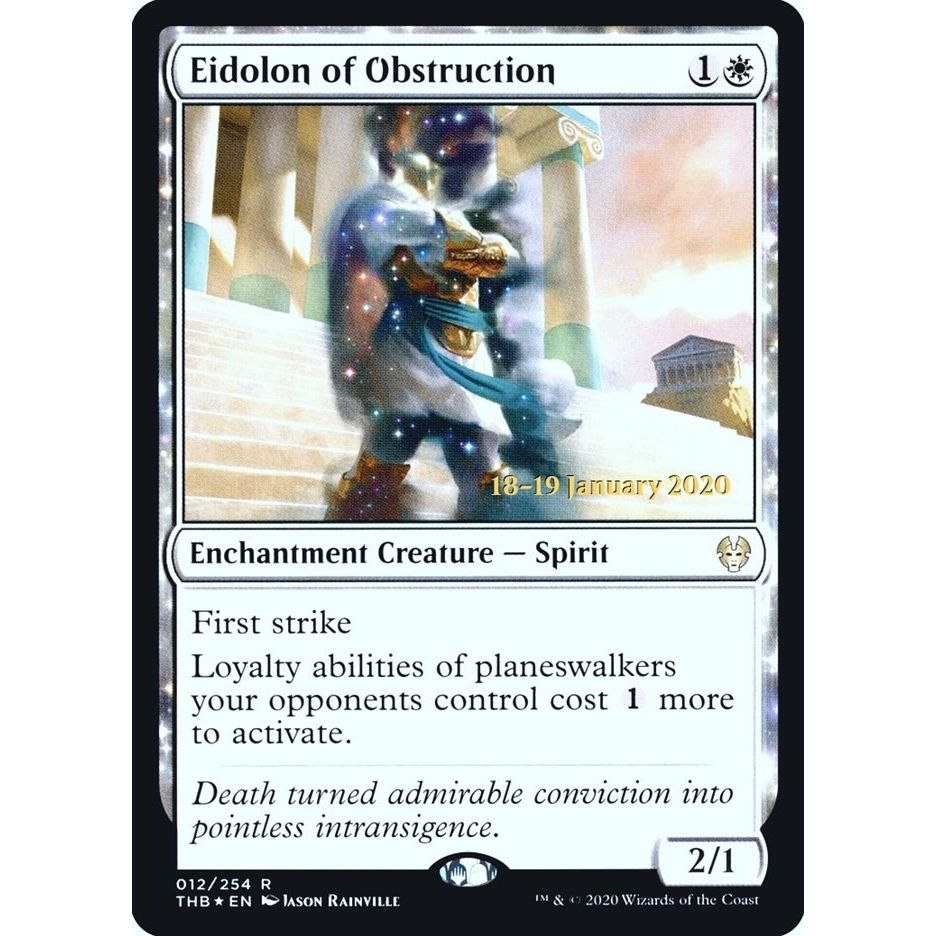 Image for Eidolon of Obstruction (12) (PRE) - Magic: The Gathering