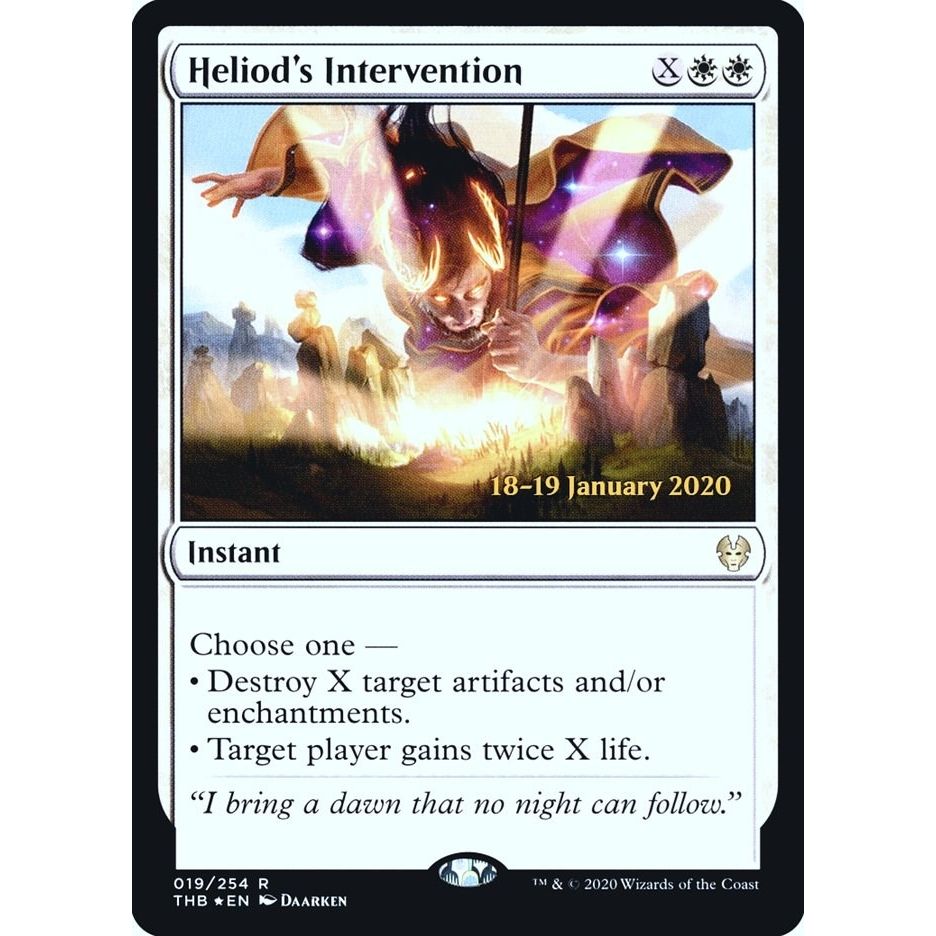 Image for Heliod's Intervention (19) (PRE) - Magic: The Gathering