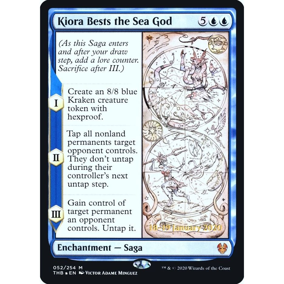 Image for Kiora Bests the Sea God (52) (PRE) - Magic: The Gathering