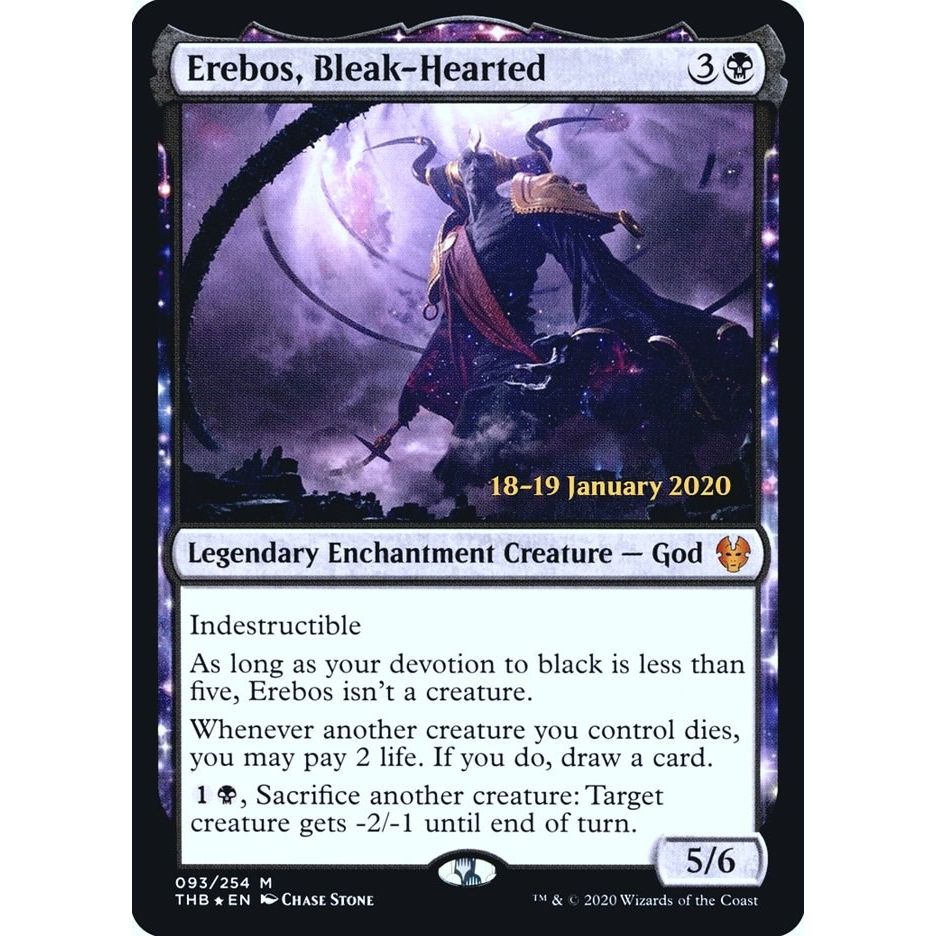 Image for Erebos, Bleak-Hearted (93) (PRE) - Magic: The Gathering