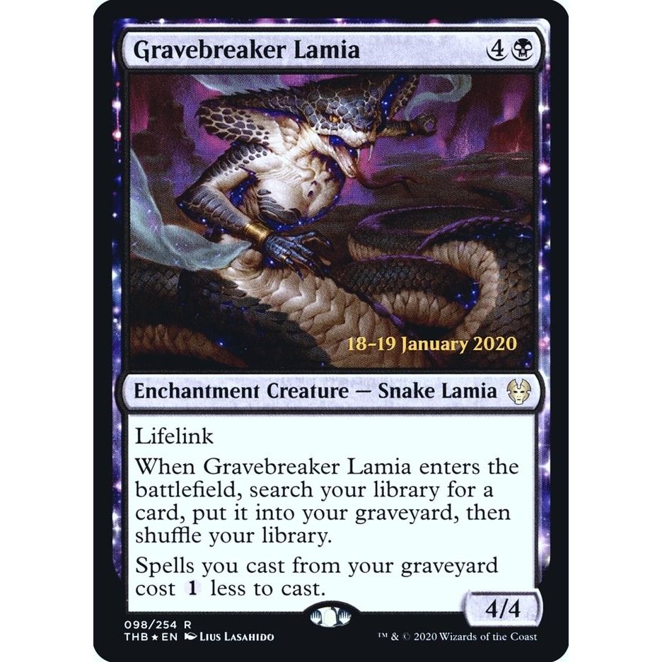 Image for Gravebreaker Lamia (98) (PRE) - Magic: The Gathering