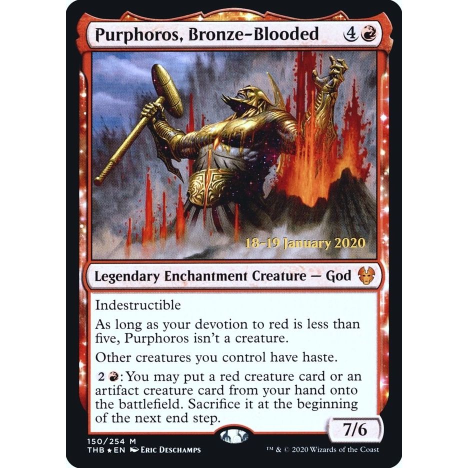 Image for Purphoros, Bronze-Blooded (150) (PRE) - Magic: The Gathering