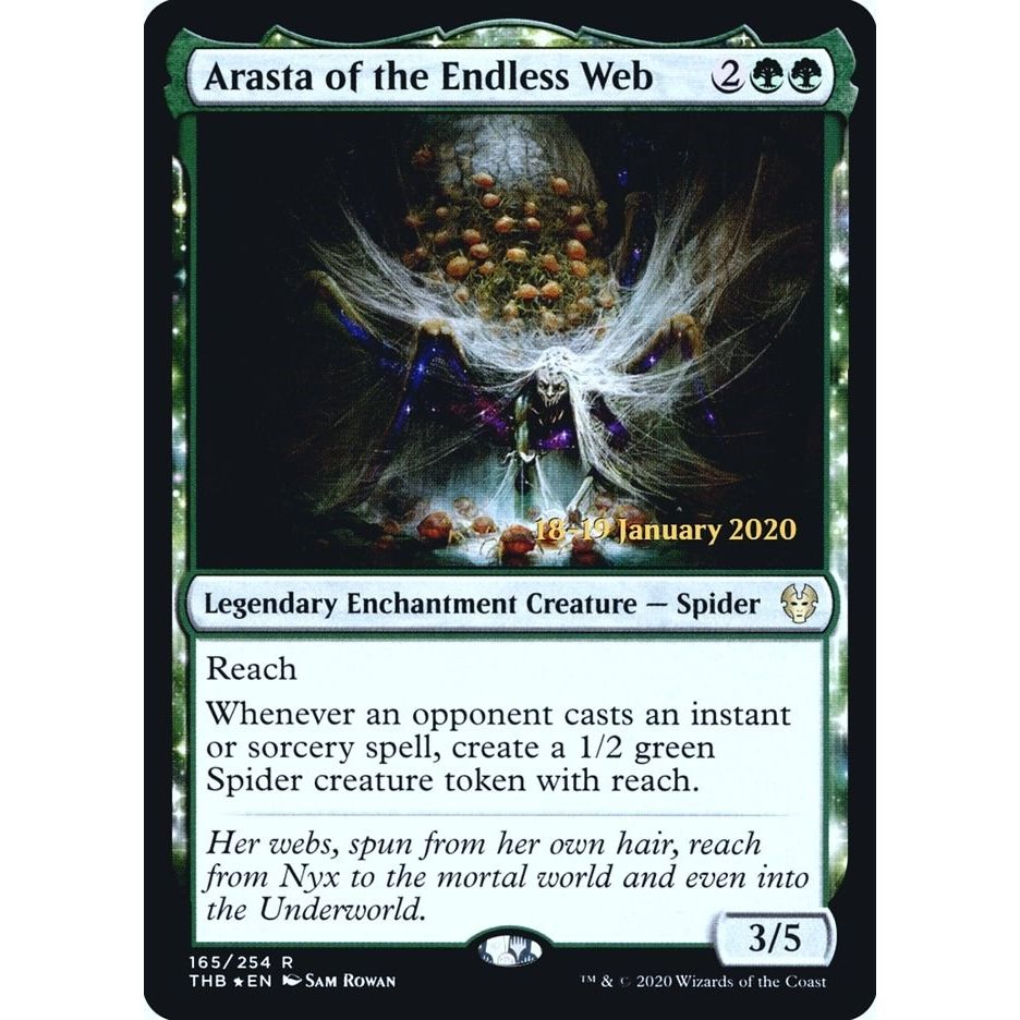 Image for Arasta of the Endless Web (165) (PRE) - Magic: The Gathering