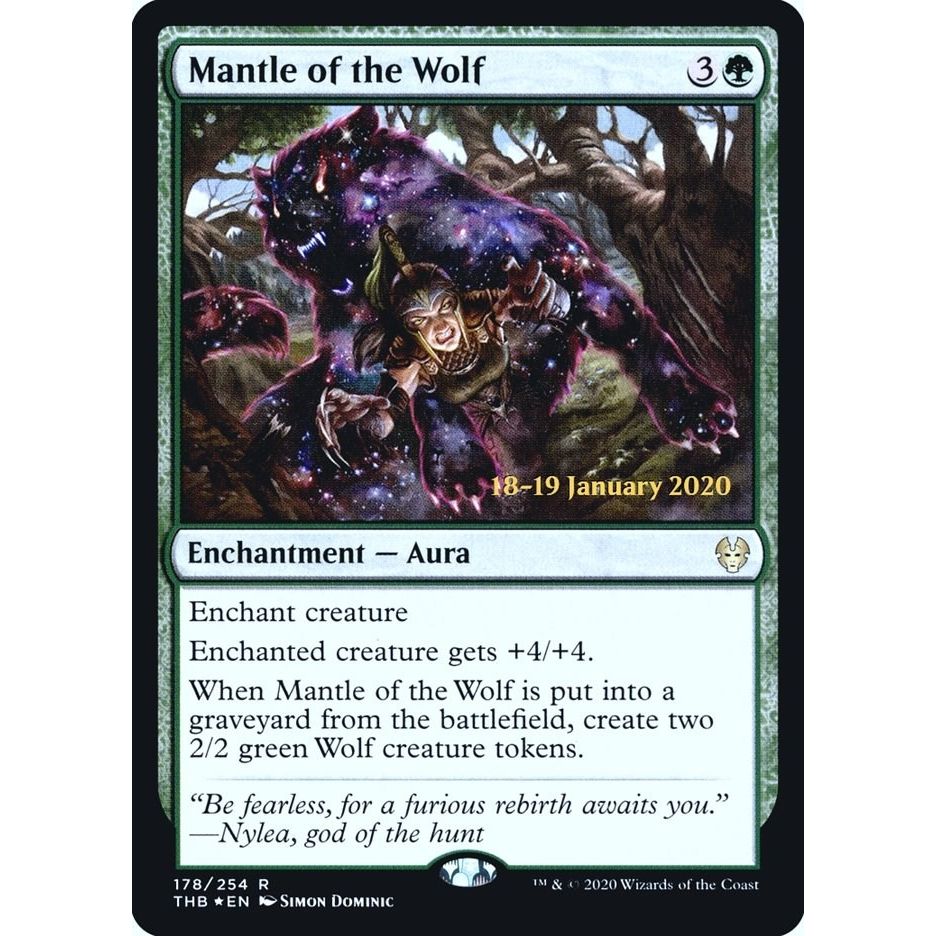 Image for Mantle of the Wolf (178) (PRE) - Magic: The Gathering