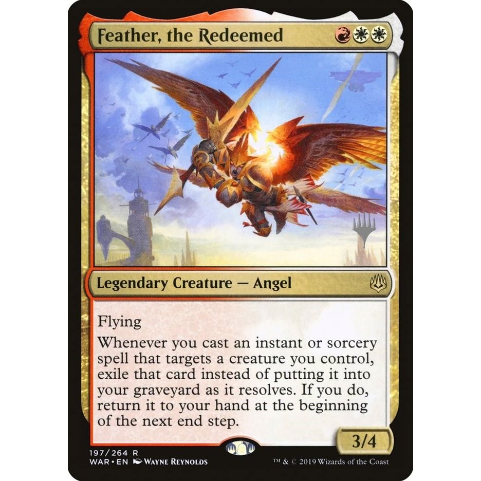 Image for Feather, the Redeemed (197) (PPTHB) - Magic: The Gathering