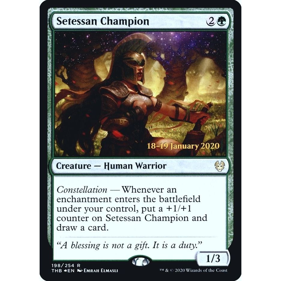 Image for Setessan Champion (198) (PRE) - Magic: The Gathering