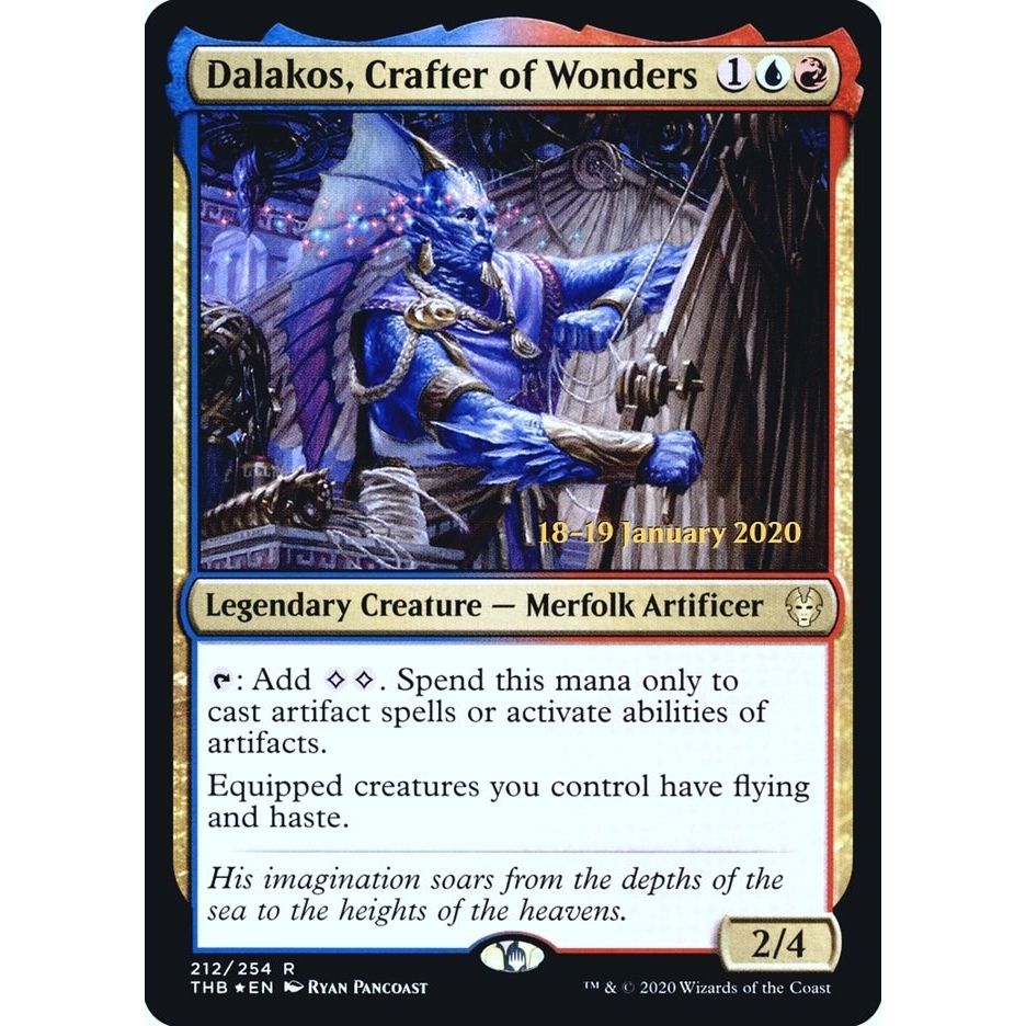 Image for Dalakos, Crafter of Wonders (212) (PRE) - Magic: The Gathering